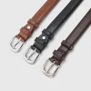 ceinture fine pour femmes, 1 pièce, style assorti, à la mode et simple, avec jean