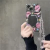 coréen rose ours papillon fleur téléphone sangle breloque chaîne noeud téléphone portable lanière porte clés femme fille sac appareil photo pendentif pour étui