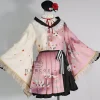 rose akiyama mizuki cosplay costume pour halloween, noël plis de jeu de fête, jeu d'exposition de bandes dessinées, pjsk taille s xl nouveau