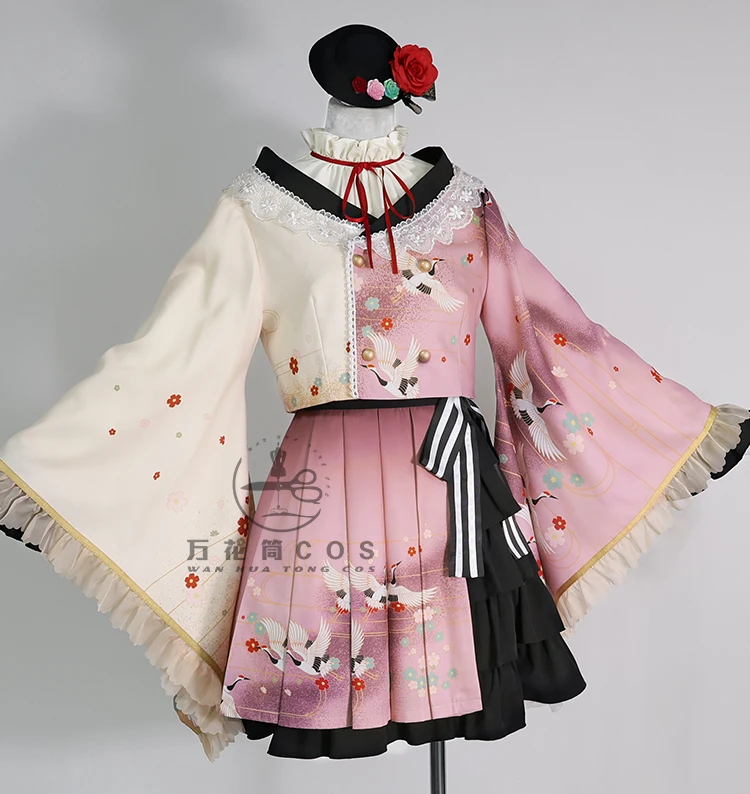 rose akiyama mizuki cosplay costume pour halloween, noël plis de jeu de fête, jeu d'exposition de bandes dessinées, pjsk taille s xl nouveau rose akiyama mizuki cosplay costume pour halloween, noël plis de jeu de fête, jeu d'exposition de bandes dessinées, pjsk taille s xl nouveau