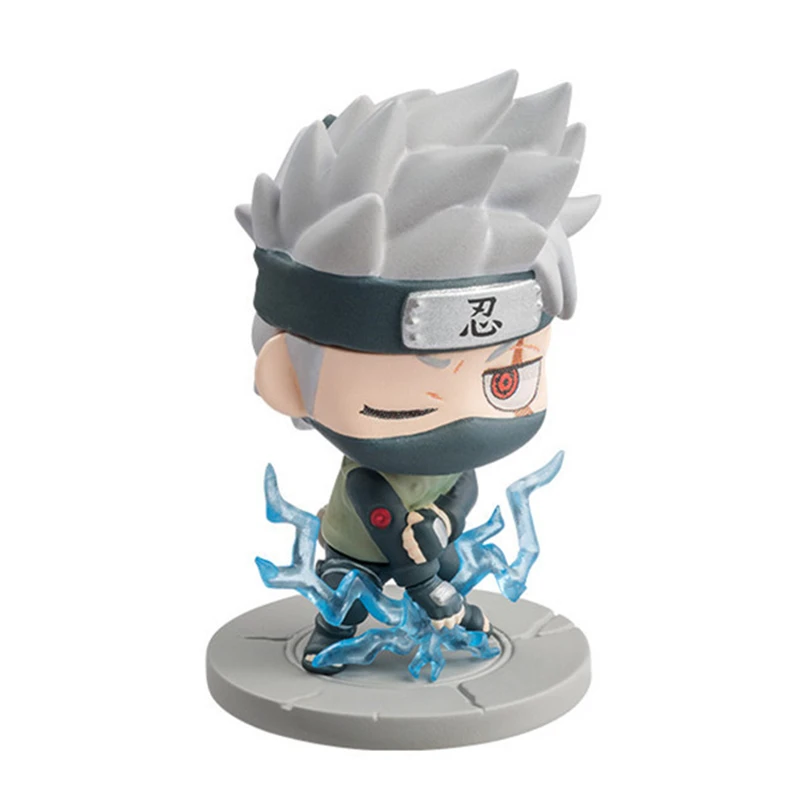 collection de figurines en pvc anime, hatake, kakashi, uzumaki, uchiha sasuke, jouets modèles, beurre, ensemble spécial, 6 pièces collection de figurines en pvc anime, hatake, kakashi, uzumaki, uchiha sasuke, jouets modèles, beurre, ensemble spécial, 6 pièces