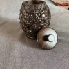 théière en ébène sculptée à la main, pot à thé maître quotidien pour la maison, fournitures de service à thé kung fu chinois, sculpture en bois massif, théière en ébène