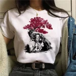 Démon Slayer T-shirt femmes Kimetsu No Yaiba Nezuko T-shirt femme Tanjirou Kamado graphique T-shirt japonais Anime Manga T-shirt