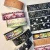 rouleau de ruban adhésif washi de style japonais, feux d'artifice de nuit, décoration de flocon de neige, krasnograffiti, apple harvey, matériel pour manuel