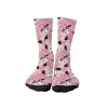 chaussettes mignonnes de chien drôle de dessin animé courageux, chaussettes d'équipage rétro harajuku, douces pour la peau, respirantes, unisexe, roman heureux, hip hop, cadeau
