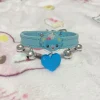 bracelet de bande dessinée japonaise y2k, petit anneau de pied de cloche, bracelet réglable pour fille douce, accessoires mignons, kawaii, nouveau, 2025