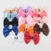 Pinces à cheveux faites à la main pour filles et femmes, nœuds injHair, bande de sauna, nœud papillon doux, vêtements de sauna bricolage, accessoires pour cheveux, 4.2 po, 10 pièces par lot