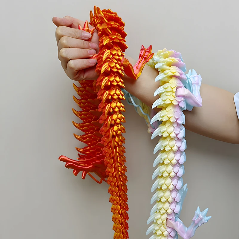 jouet dragon en cristal imprimé en 3d, 88cm, dragon articulé rotatif, cadeau pour enfants avec tdah, parfait pour cadeau d'anniversaire jouet dragon en cristal imprimé en 3d, 88cm, dragon articulé rotatif, cadeau pour enfants avec tdah, parfait pour cadeau d'anniversaire