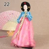 figurine hanbok geisha, palais traditionnel coréen, poupées hanbok, décoration de restaurant, ornement de magasin de sushi, artisanat d'art, cadeaux de collection