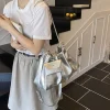 sac à dos en cuir d'inspiration vintage pour femmes, style rétro avec plusieurs poches et bretelles réglables