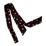 Foulard Long en soie pour femmes, mode coréenne, fin et étroit, polyvalent, Long ruban, ceinture, cravate, Y2k, été Foulard Long en soie pour femmes, mode coréenne, fin et étroit, polyvalent, Long ruban, ceinture, cravate, Y2k, été