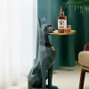 décoration nordique en résine de haute qualité pour chien et homme, décoration de maison de garde de grande valeur pour chien, ornement de sol