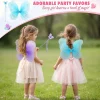 ailes de papillon pour filles, princesse, cadeaux de fête, ailes de fée pour enfants, déguisement de jeu de rôle, costume d'ange, bandeau, ailes, cadeau