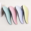 brosse de massage antistatique, douche enroulée, brosse de massage, cheveux mouillés, brosse bouclée, outil de salon de coiffure, spécial pour perruques de vrais cheveux