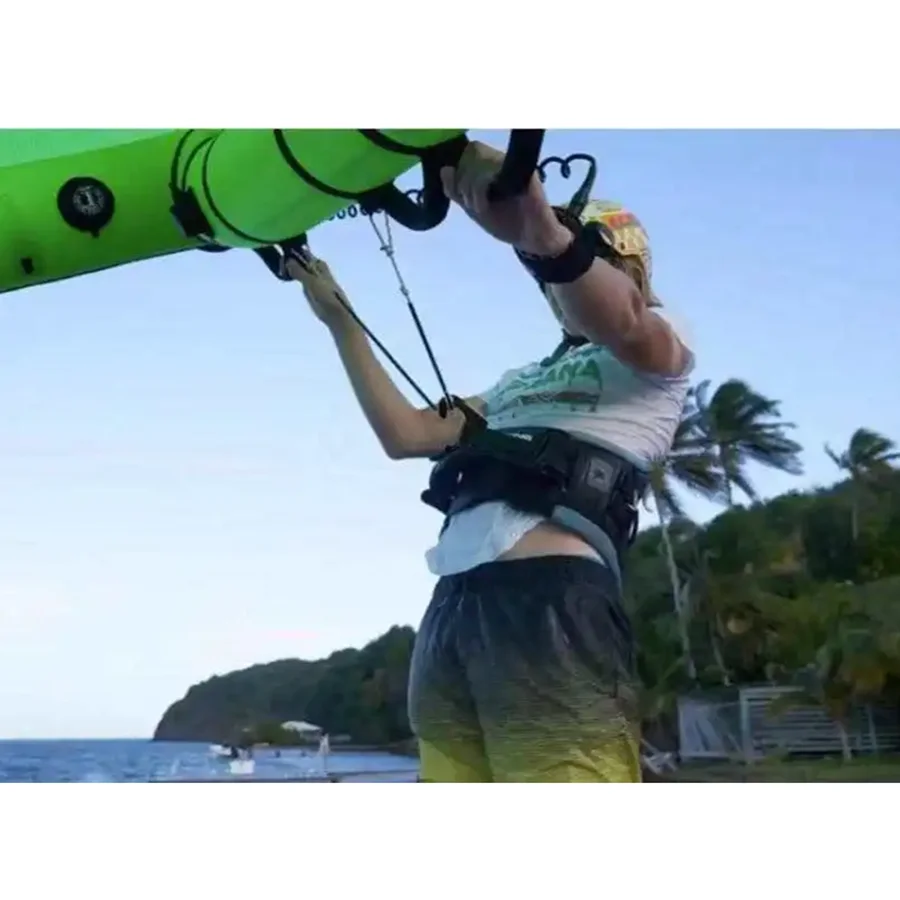 crochet de ceinture de taille pour kitesurf, crochet pom pour cerf volant, accessoires de sports aquatiques, crochet de protection pour kitesurf crochet de ceinture de taille pour kitesurf, crochet pom pour cerf volant, accessoires de sports aquatiques, crochet de protection pour kitesurf