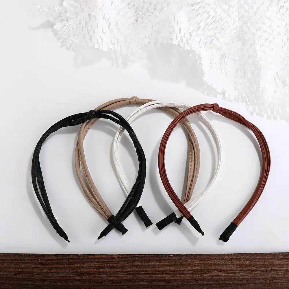 lavage du visage bandeau cheveux cerceau gilrl bandeau femme cheveux accessoires pu cuir bandeau style coréen chapeaux mince bandeau de cheveux lavage du visage bandeau cheveux cerceau gilrl bandeau femme cheveux accessoires pu cuir bandeau style coréen chapeaux mince bandeau de cheveux