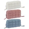 Pochette à stylos Simple en forme d&rsquo;oreiller, boîte à crayons créative matelassée de grande capacité, trousse de toilette de voyage en coton, sac de rangement de maquillage