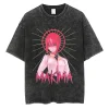 japonais anime vintage lavé nouveauté hommes vêtements t shirt homme graphique t shirts hommes t shirt pour hommes ropa hombre 62954