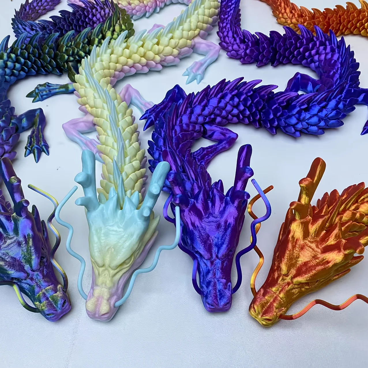 jouet dragon en cristal imprimé en 3d, 88cm, dragon articulé rotatif, cadeau pour enfants avec tdah, parfait pour cadeau d'anniversaire jouet dragon en cristal imprimé en 3d, 88cm, dragon articulé rotatif, cadeau pour enfants avec tdah, parfait pour cadeau d'anniversaire