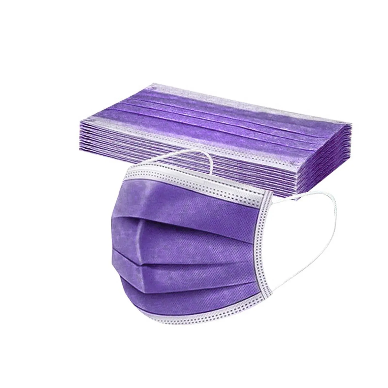50 pièces femmes homme solide masque jetable masque 3ply boucle d'oreille anti pm2.5 masque 50 pièces femmes homme solide masque jetable masque 3ply boucle d'oreille anti pm2.5 masque
