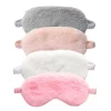 masque de sommeil en peluche doux avec les yeux bandés, masques pour les yeux mignons, couverture de nuage d'amour, masque en peluche pour la sieste, couverture de santé pour les yeux