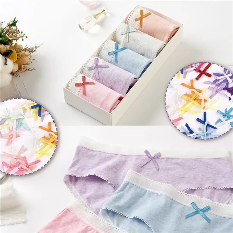 noeuds de ruban de comparateur de couleur, mini rubans en satin, nœuds de fleurs, cravates pour bricolage, artisanat, scrapbooking, décor, accessoires de couture, 100 pièces noeuds de ruban de comparateur de couleur, mini rubans en satin, nœuds de fleurs, cravates pour bricolage, artisanat, scrapbooking, décor, accessoires de couture, 100 pièces