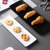 assiette à sushi de style japonais, facile à nettoyer, design élégant, vaisselle tendance durable, essentiels de service de sushi uniques et polyvalents