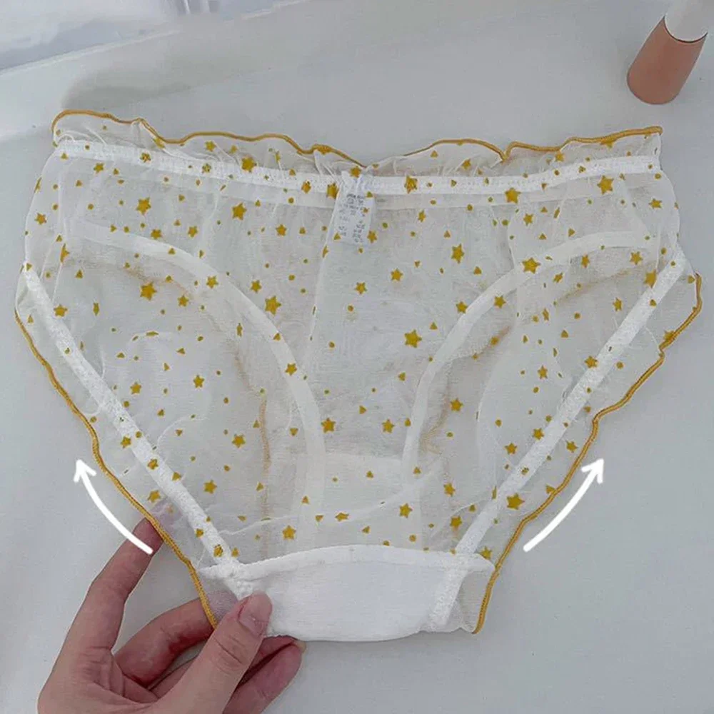 slip japonais élastique et sexy, sous vêtements en dentelle transparente, culotte à volants avec nœud, mignon, doux, lolita, pantalon confortable, lingerie, pur désir slip japonais élastique et sexy, sous vêtements en dentelle transparente, culotte à volants avec nœud, mignon, doux, lolita, pantalon confortable, lingerie, pur désir