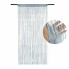 Rideau perlé pour porte et fenêtre, 100x200cm, chaîne, été, mouche, insecte, écran, pompon, panneau, décoration d’intérieur Rideau perlé pour porte et fenêtre, 100x200cm, chaîne, été, mouche, insecte, écran, pompon, panneau, décoration d’intérieur