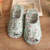 pantoufles en coton à l'offre elles souples pour femmes et filles, pantoufles d'intérieur de maison, pastorales, florales, confortables, chaudes, neuves