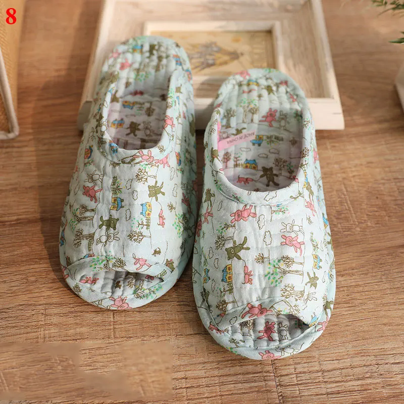 pantoufles en coton à l'offre elles souples pour femmes et filles, pantoufles d'intérieur de maison, pastorales, florales, confortables, chaudes, neuves pantoufles en coton à l'offre elles souples pour femmes et filles, pantoufles d'intérieur de maison, pastorales, florales, confortables, chaudes, neuves