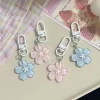 Porte-clés pendentif fleur et beurre translucide romantique, clé Sakura simulée, résine JONone Blossom Jelly Porte-clés pendentif fleur et beurre translucide romantique, clé Sakura simulée, résine JONone Blossom Jelly