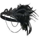 Accessoires de bandeau en cristal, accessoires de cheveux de fête de mascarade, bandeau de Style coréen, couvre-chef en plumes, cheveux à paillettes Accessoires de bandeau en cristal, accessoires de cheveux de fête de mascarade, bandeau de Style coréen, couvre-chef en plumes, cheveux à paillettes