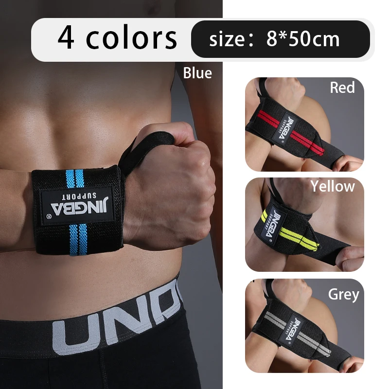Bandes de poignet d’haltérophilie, Support de poignet professionnel avec boucle de pouce robuste, meilleure enveloppe pour l’entraînement de force, 1 pièce Bandes de poignet d’haltérophilie, Support de poignet professionnel avec boucle de pouce robuste, meilleure enveloppe pour l’entraînement de force, 1 pièce