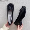 tabi chaussures ballet falts ballerine en cuir chaussures pour femmes bout fendu chaussures plates tabi sans lacet mocassins à fond souple avec nœud