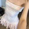 jupe japonaise hello kittys, robe imprimée kittys de dessin animé kawaii y2k pour filles, jupe gâteau slim, robes sexy sans bretelles pour femmes, cadeau