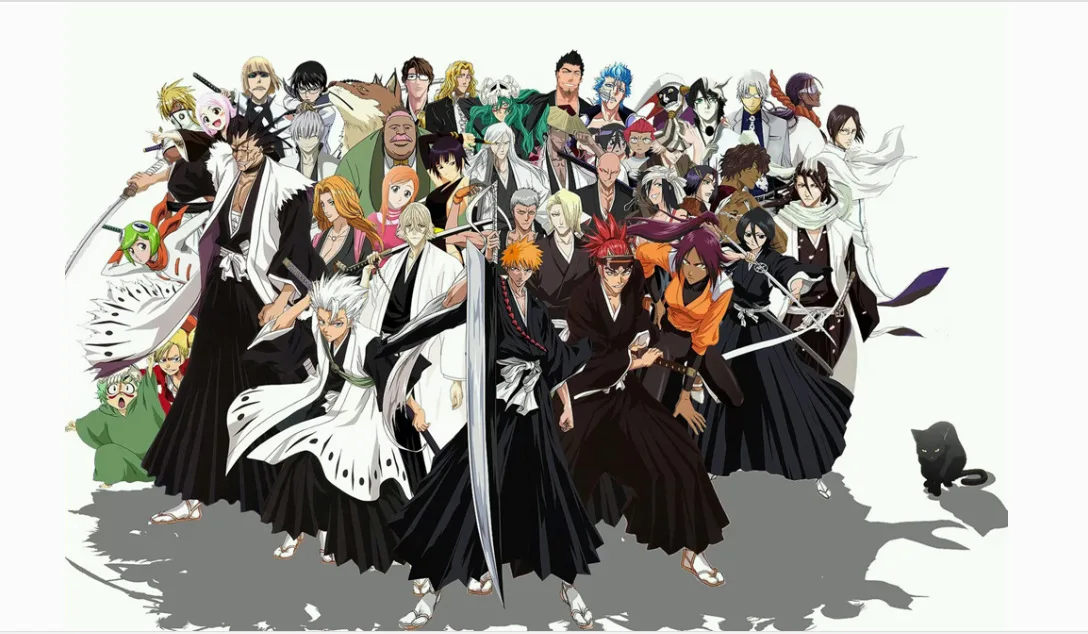 costume de blanchiment anime kurosaki ichigo cosplay pour hommes, kimono traditionnel japonais pour adultes, spectacle de spectacle, rôle fantaisie costume de blanchiment anime kurosaki ichigo cosplay pour hommes, kimono traditionnel japonais pour adultes, spectacle de spectacle, rôle fantaisie