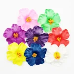 10 pièces fleurs d’hibiscus fête hawaïenne fête d’été décorations faciles à poser fleurs artificielles Hula filles faveur fleur de décoration de cheveux 10 pièces fleurs d’hibiscus fête hawaïenne fête d’été décorations faciles à poser fleurs artificielles Hula filles faveur fleur de décoration de cheveux