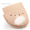 coussinet avant pied en feutre pour chaussures de ballet, coussinets d'orteils perforés doux, anti usure et absorbant les chocs