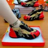 Nouvelle tendance de la mode chaussures de sport pour femmes de bon augure tigre broderie décontracté hommes chaussures coupe basse à lacets Couples chaussures vulcanisées Nouvelle tendance de la mode chaussures de sport pour femmes de bon augure tigre broderie décontracté hommes chaussures coupe basse à lacets Couples chaussures vulcanisées
