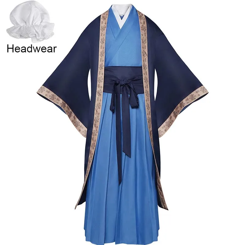 Jinshi Cosplay Costume Anime boutaire Diarie hommes kimono Robe Costume avec couvre-chef Kusuriya pas Hitorigoto tenues pour Comic Con Jinshi Cosplay Costume Anime boutaire Diarie hommes kimono Robe Costume avec couvre-chef Kusuriya pas Hitorigoto tenues pour Comic Con