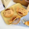 taiyaki sac à dos de dessin animé japonais mignon pour femme, sacoche à bandoulière, porte monnaie