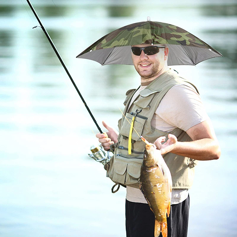 chapeau de parapluie de pluie pliable, pare soleil de pêche en plein air, imperméable, casquette de soleil de camping et de pêche, vêtements de sauna, chapeau de tête portable chapeau de parapluie de pluie pliable, pare soleil de pêche en plein air, imperméable, casquette de soleil de camping et de pêche, vêtements de sauna, chapeau de tête portable