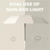 Nouveau parapluie météo 24 os parapluie automatique lumière pliable grand Format parasol extérieur Protection UV parapluie automatique