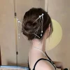 Épingles à cheveux de style chinois pour cheongsam, double fleur, pompon, perles, bâtons, porte chignon, bijoux, éventail, accessoires