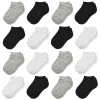 16 paires de chaussettes basses pour tout-petits, chaussettes d’école pour garçons et filles de 1 à 13 ans 16 paires de chaussettes basses pour tout-petits, chaussettes d’école pour garçons et filles de 1 à 13 ans