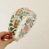 hx6f fashion wide elastic headwear embrodery work ethnic decoration practical hair solution