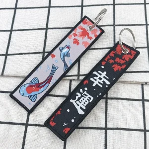 Porte-clés japonais porte-bonheur pour voiture, moto, porte-clés pour femmes, Jet Tag, bijoux à la mode, accessoires cadeaux Porte-clés japonais porte-bonheur pour voiture, moto, porte-clés pour femmes, Jet Tag, bijoux à la mode, accessoires cadeaux