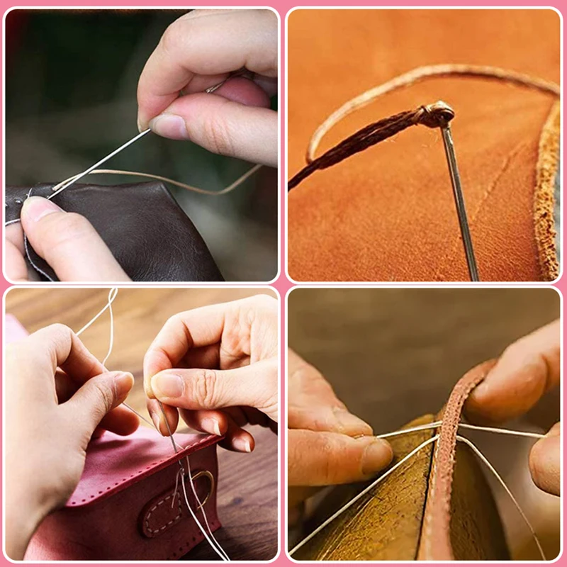 fenrry coloré 284yards fil ciré à coudre en cuir fil de couture long pratique pour l'artisanat bricolage/reliure/réparation de chaussures fenrry coloré 284yards fil ciré à coudre en cuir fil de couture long pratique pour l'artisanat bricolage/reliure/réparation de chaussures