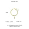 bracelet en jade vert de style chinois pour femmes, couleur or exquise, feuilles, double chaîne, cadeaux pour filles, 2026